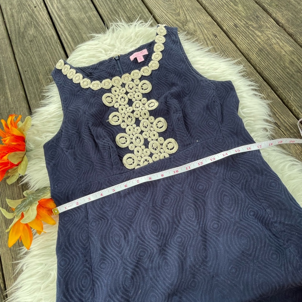 GORGEOUS navy dress Lilly Pulitzer - Picture 7 of 9